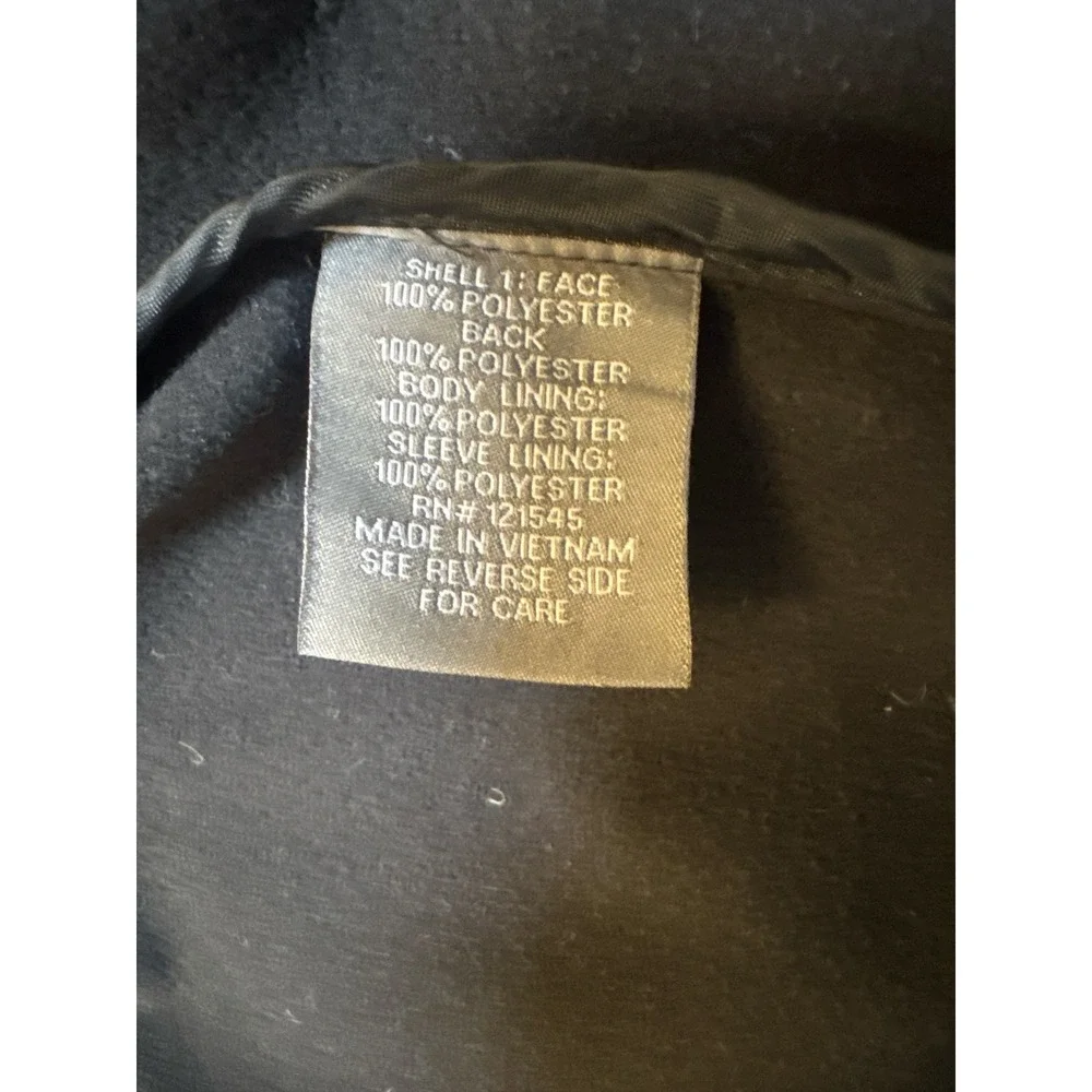 Michael Kors Men's Black Soft Shell Jacket‎ Small | Zip Front